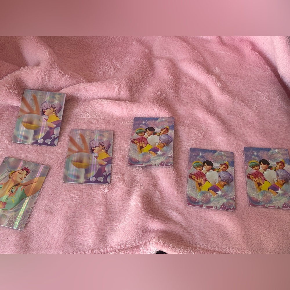 K pop demon hunters saja boys trading card LOT McDonald’s